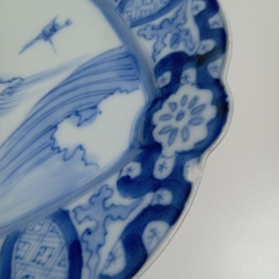 古伊万里　謙　染付　皿5枚　F−284