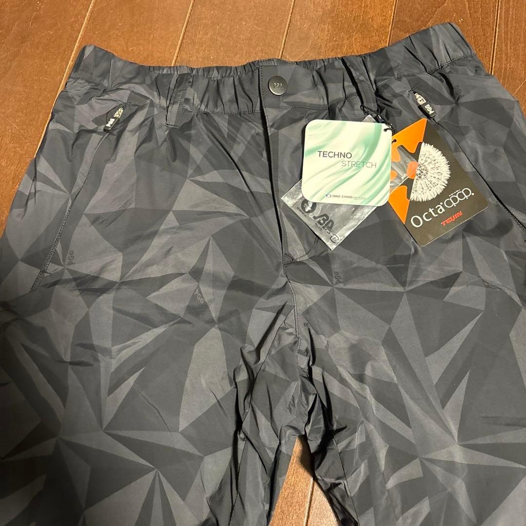 パーリーゲイツPGG GSIXNyストレッチタフタメOCTAパンツブラック系1