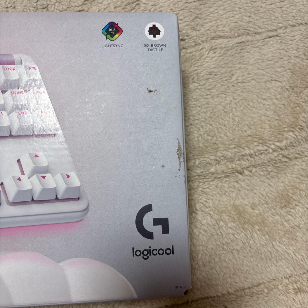 ELogitech G713 ホワイト ゲーミングキーボード