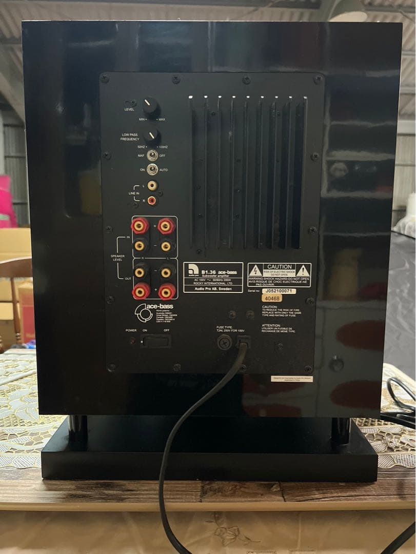 桃＊Audio pro B1.36 サブウーファー ace-bass