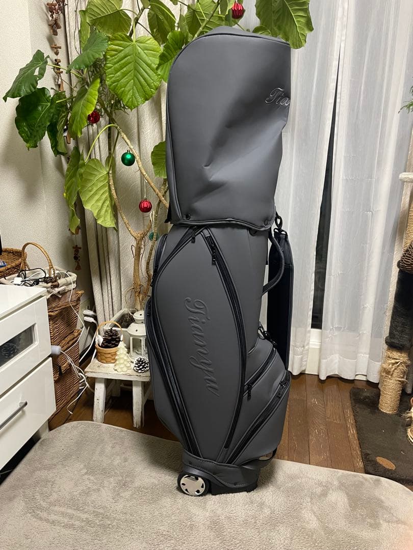 ケルアさん専用　キャスター付きトロリーゴルフバック