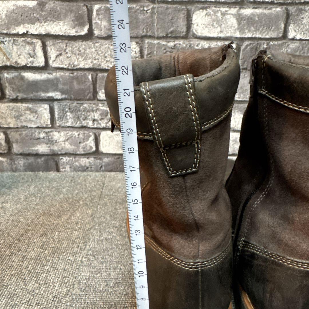 クラークス ブーツ ツートンカラー サイドジップ ゴアテックス 7.5