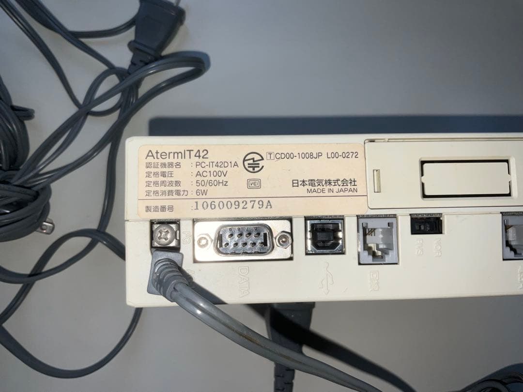 NEC ターミナルアダプター AtermIT42 4台セット