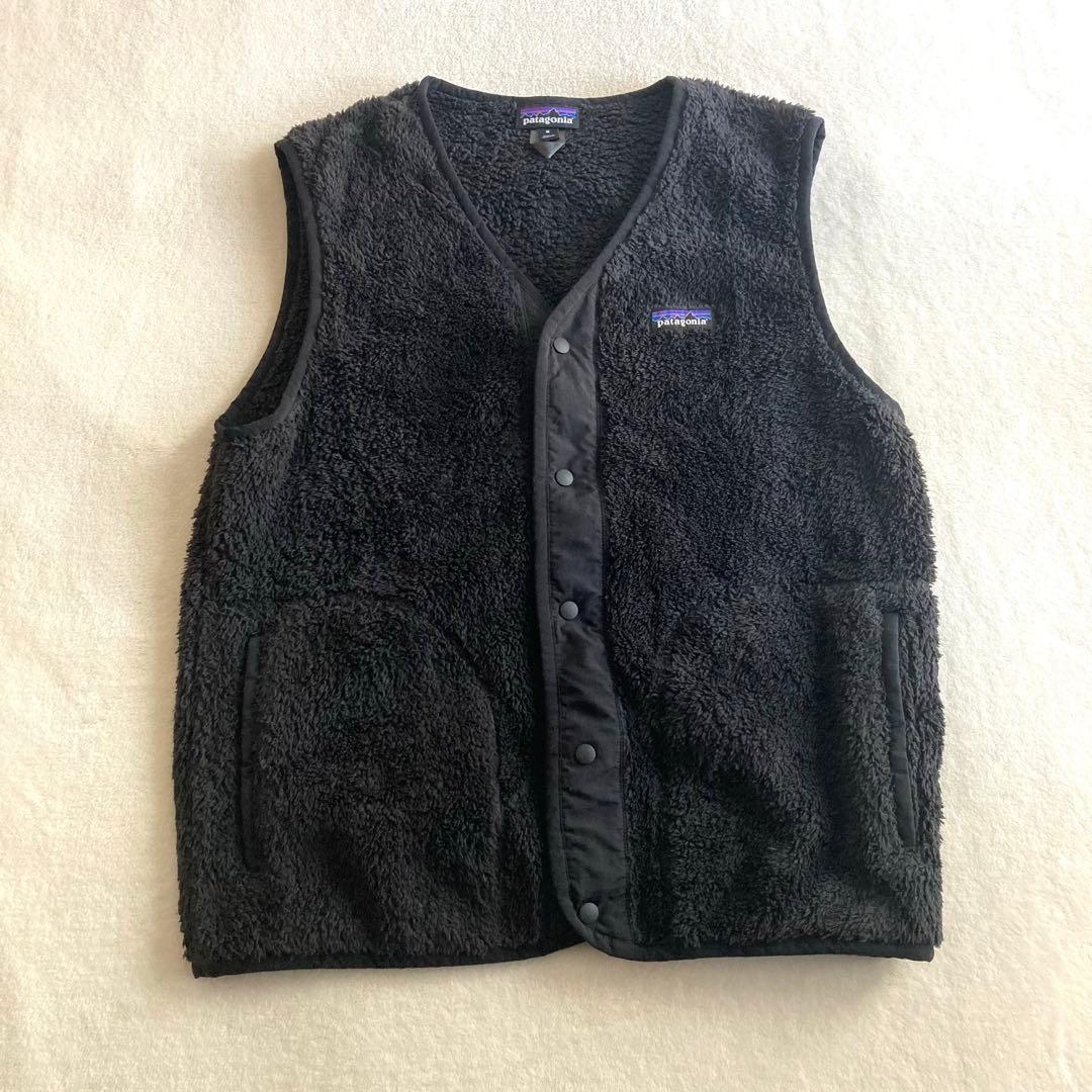 Patagonia ロスガトス ベストフリースベスト ボア 黒　M