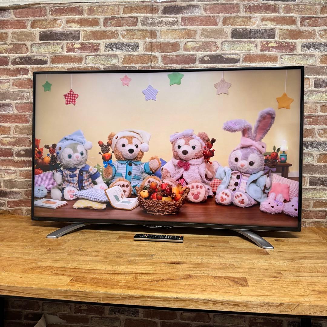 シャープ 50V型 4K 液晶テレビ AQUOS LC-50U30 動画アプリ○