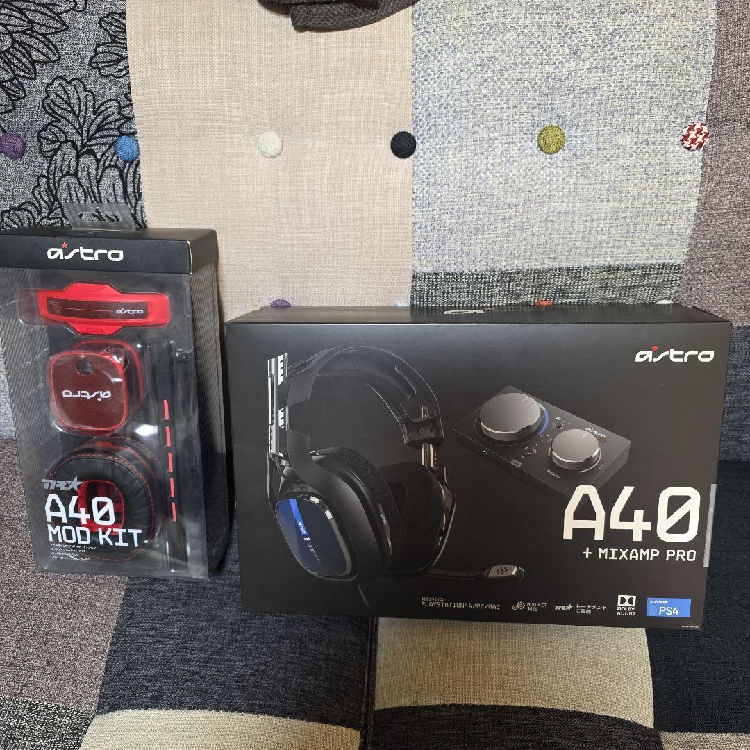 Astro A40 + MIXAMP PRO 　光デジタル分配器付き