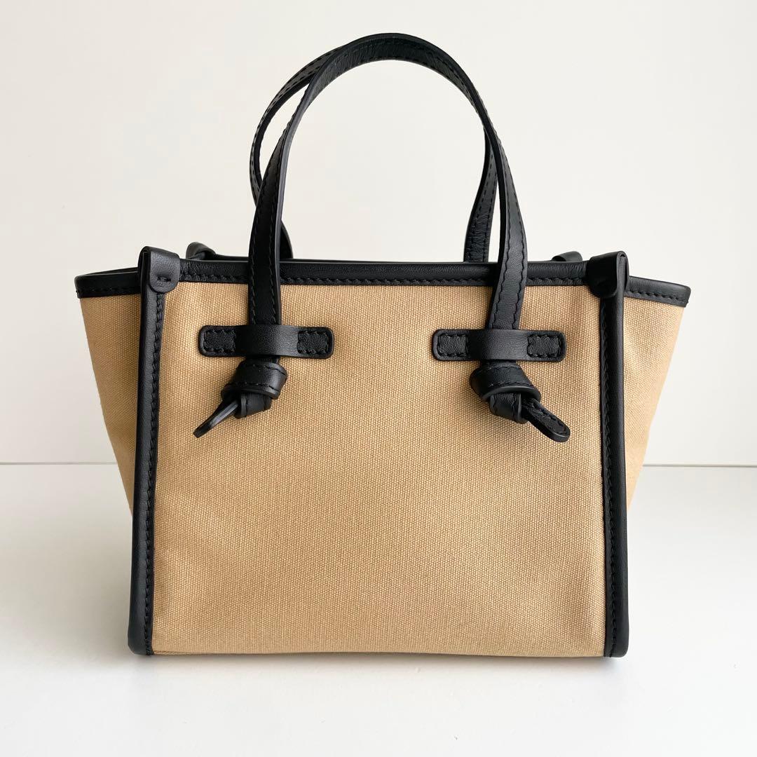 GIANNI CHIARINI ハンドバッグ ミス マルチェッラ カプチーノ