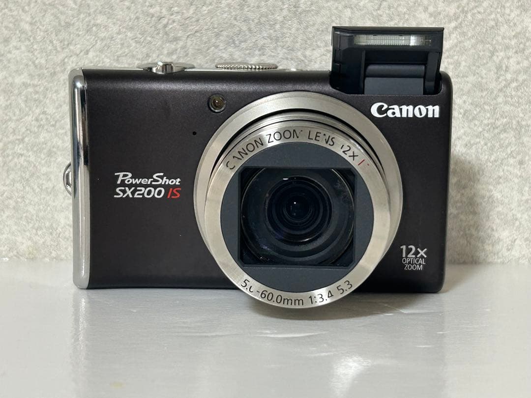 Canon コンデジPowerShot SX200 IS ブラウン　動作品