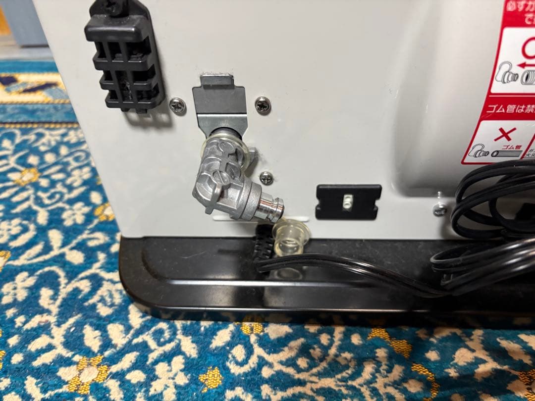 リンナイ☆ガスファンヒーター（プロパンガス・LPガス用）ホース付きですぐ使える