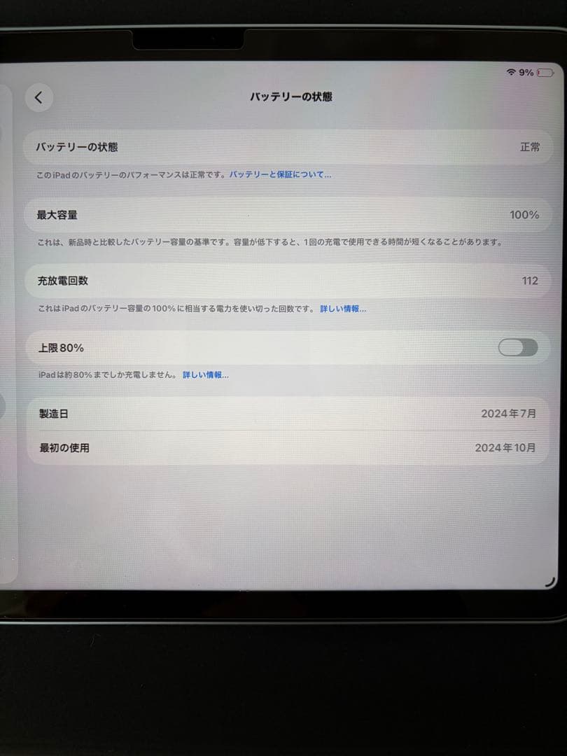 iPad AirM2 11インチWi-Fiモデル128GB 本体+ケース等おまけ