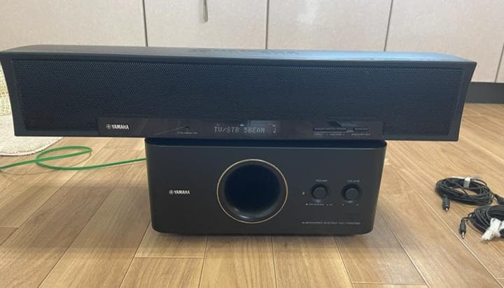 YAMAHA スピーカー＋サブウーファー／リモコンあり／動作良好／元箱なし