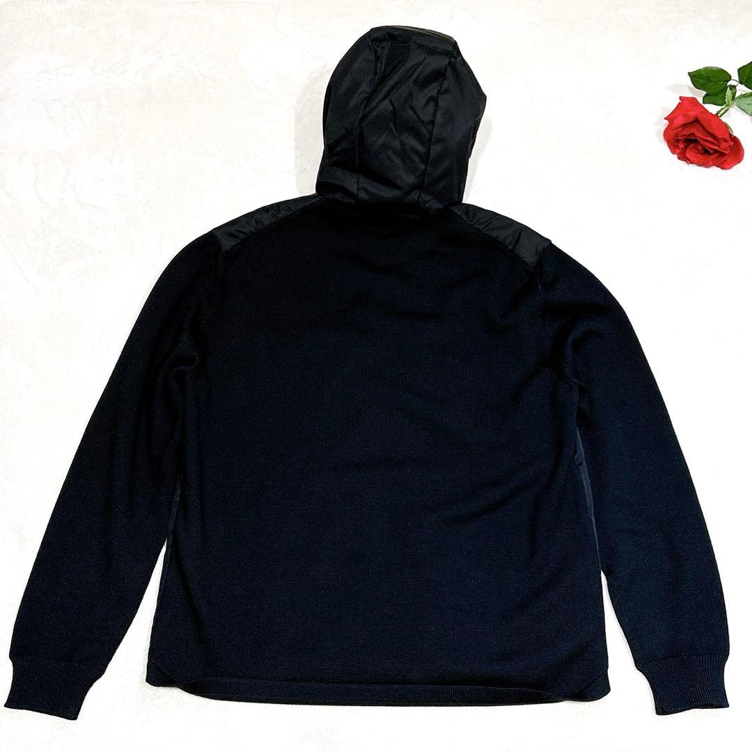 新品同様✨　PRADA ナイロン　ジャケット トライアングルプレート ブルゾン