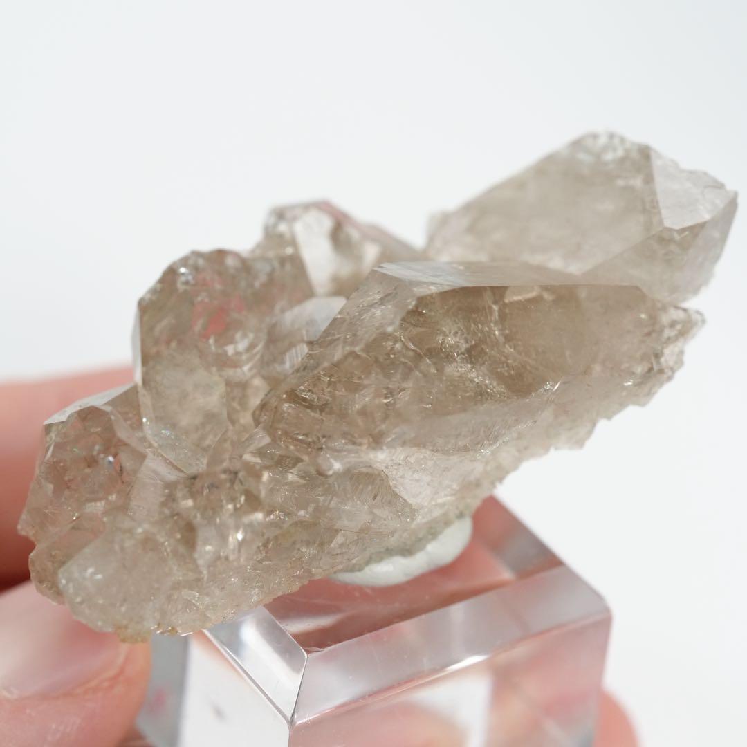 【宝石のような綺麗さ】スモーキークォーツ スイス産 58×34×23mm