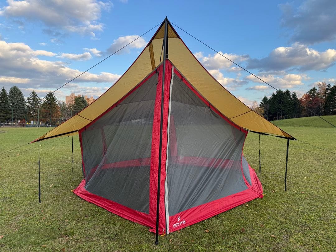 廃盤　スノーピーク　ヘキサ用　タープスクリーンL