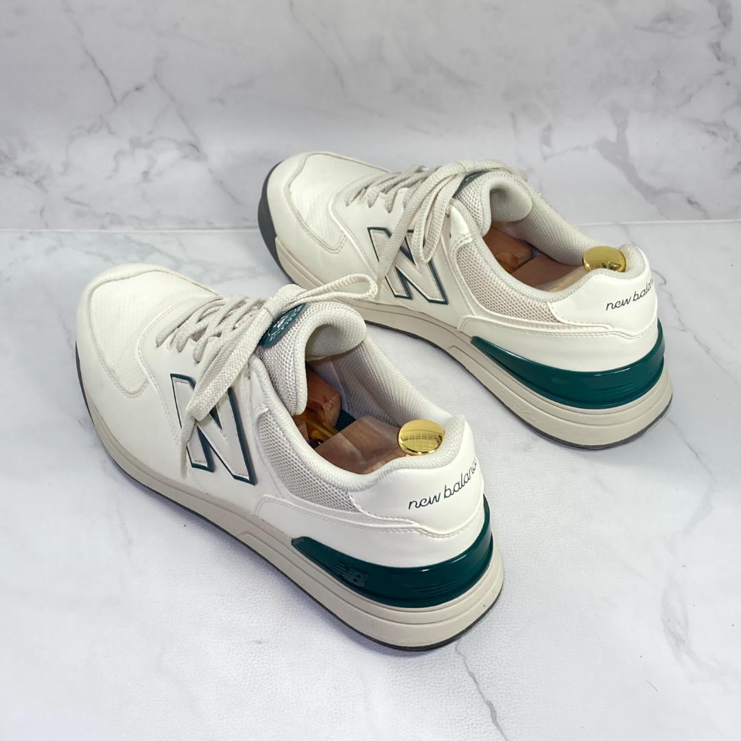 【美品・訳あり】new balance ゴルフシューズ 左27㎝ 右26.5㎝