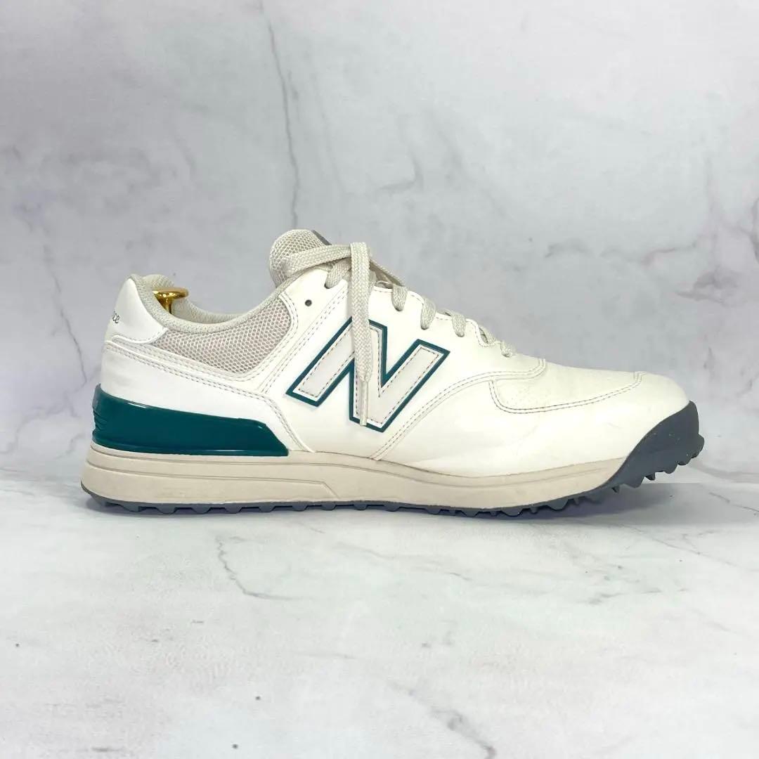 【美品・訳あり】new balance ゴルフシューズ 左27㎝ 右26.5㎝