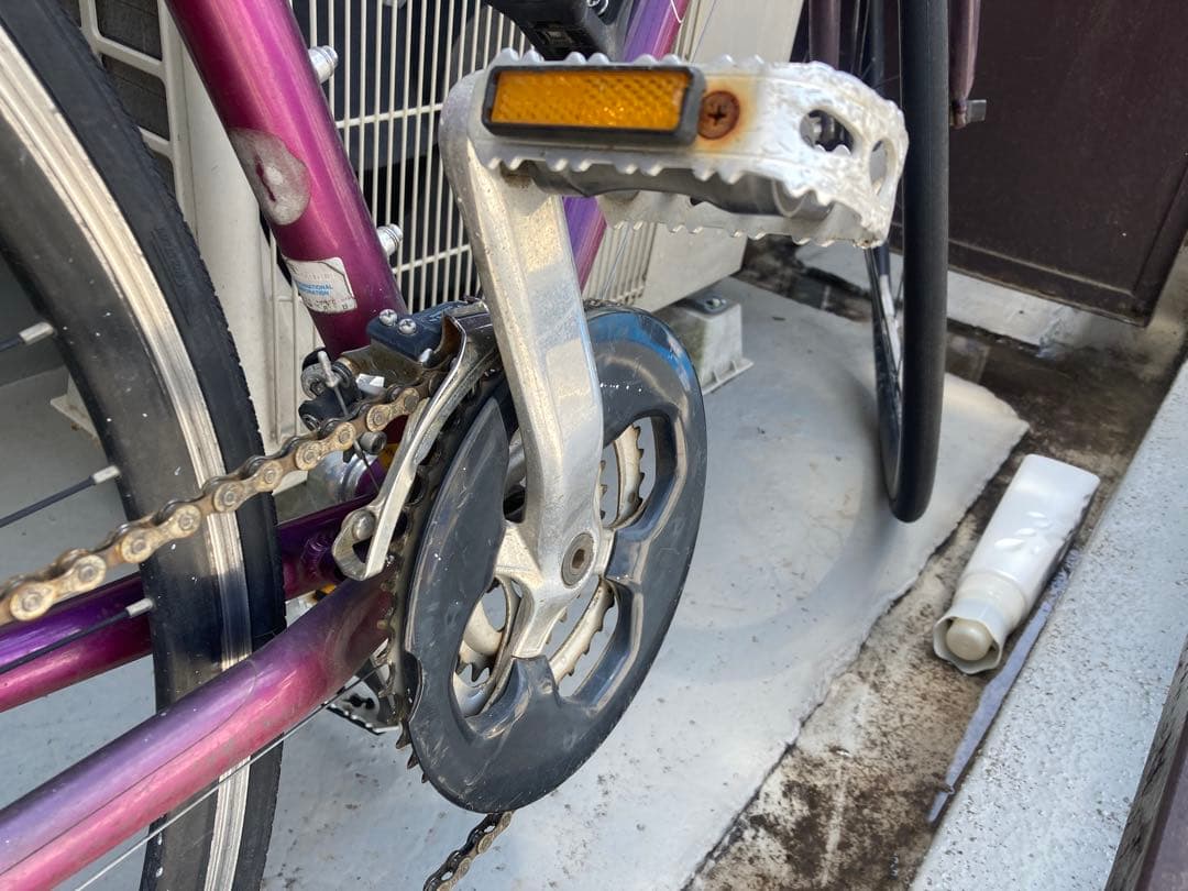 GIANTパープル　※ブレーキ修理してお使いください(コメント欄ご参照ください)