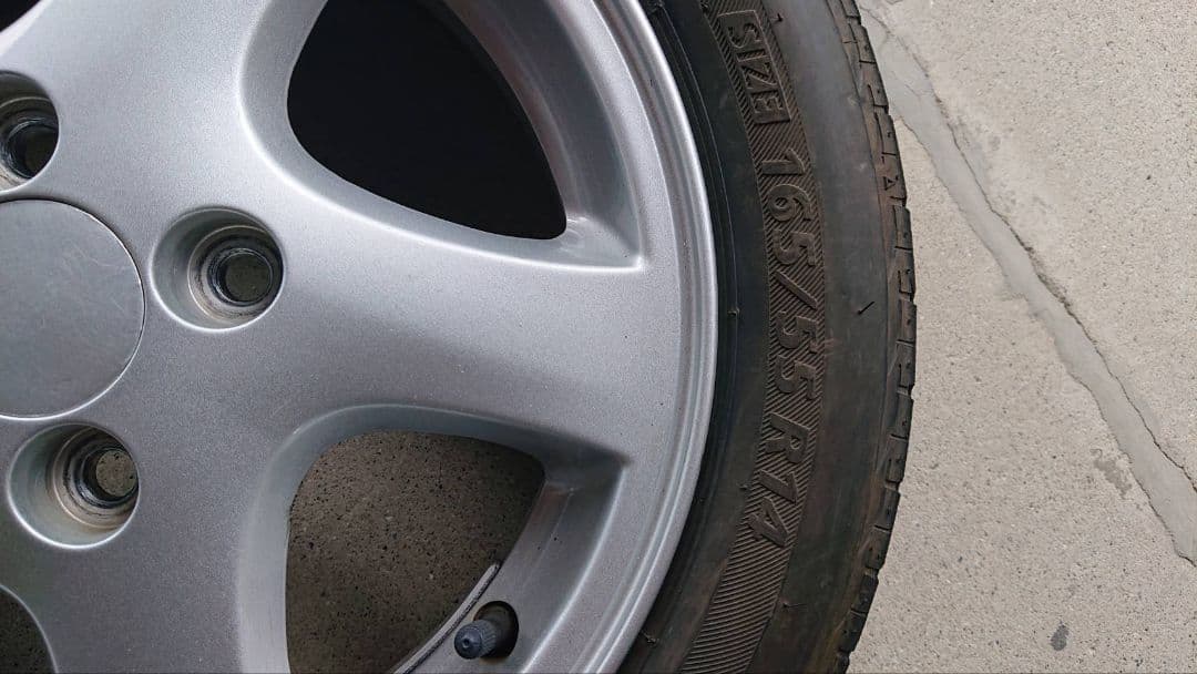 スバル純正ホイール4本セット14インチ ステラ R1 R2