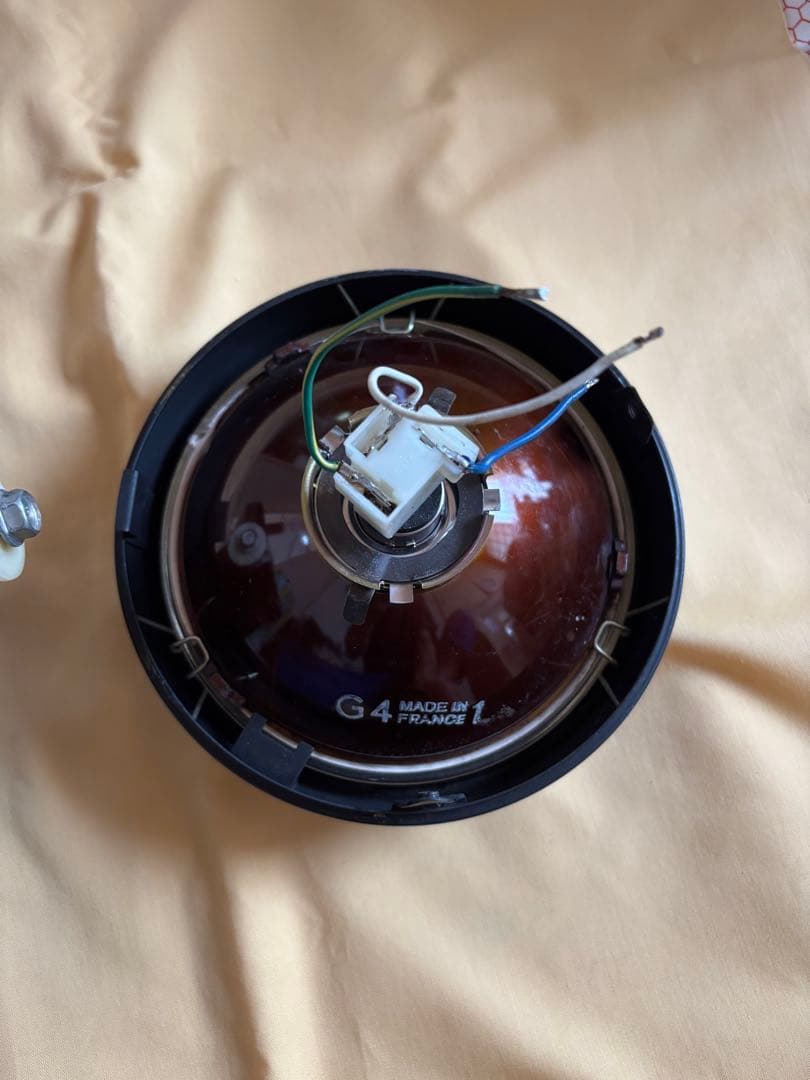 当時物 シビエ 凸レンズ ヘッドライト 4ミニ CIBIE