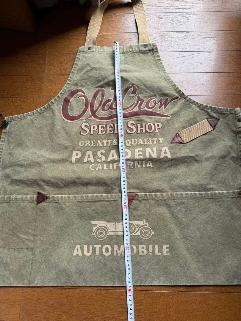 OLD CROW ビンテージ エプロン CROW BRAND グラッドハンド