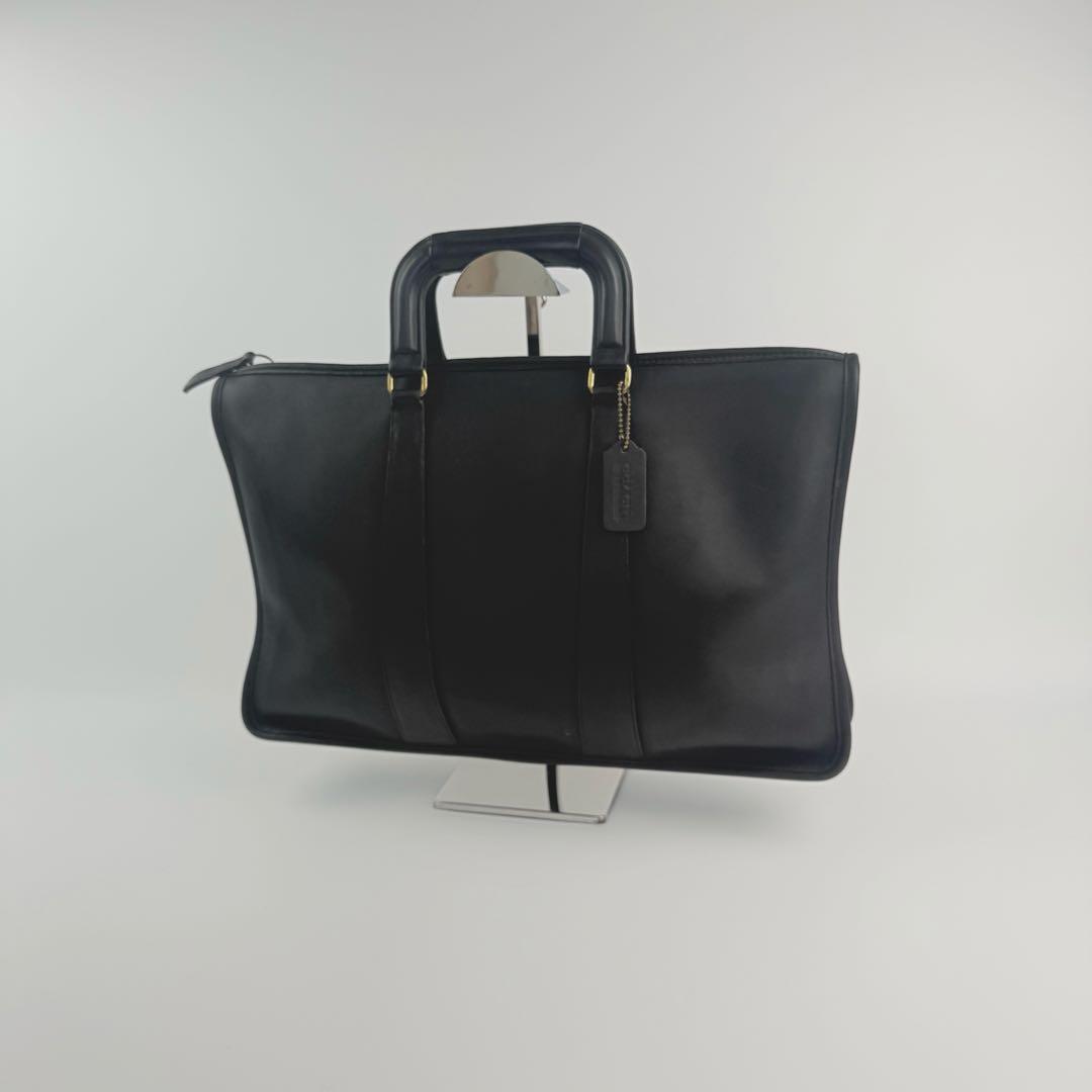 【良品】COACH コーチ オールドコーチ グラブタンレザー ビジネスバッグ