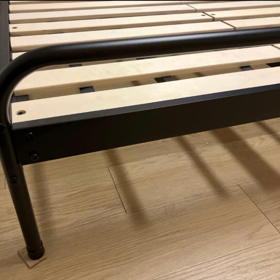 【直接取引】ラシク　アイアン　ベッド　ベッドフレーム　アイアンベッド　リニーク