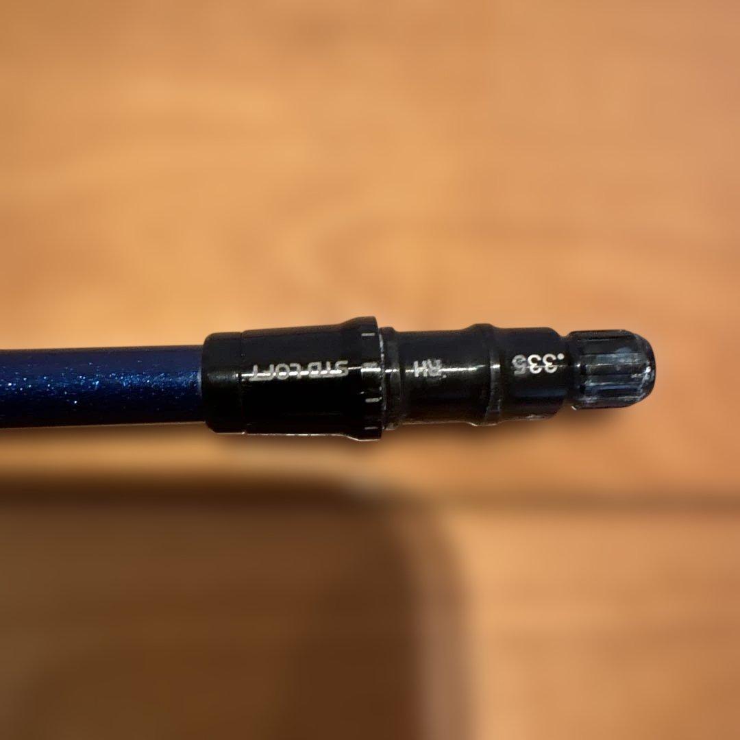 美品　ベンタス VENTUS TR ブルー 6S 3W テーラーメイド スリーブ