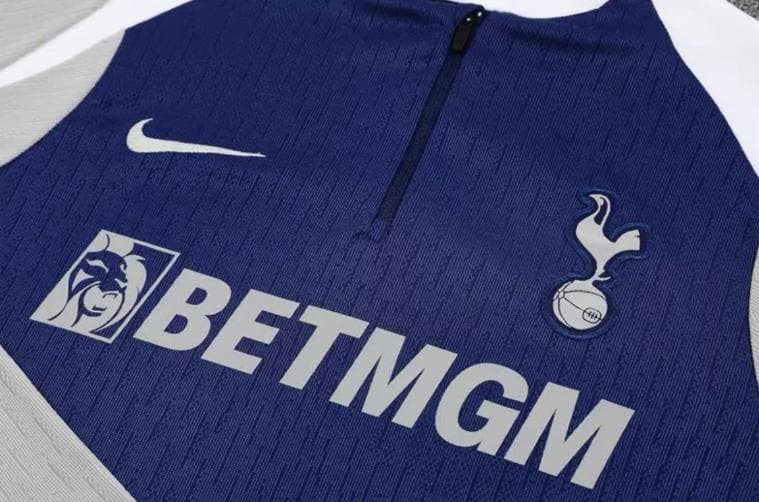 2526 トッテナムジャージセット ネイビー Mサイズ