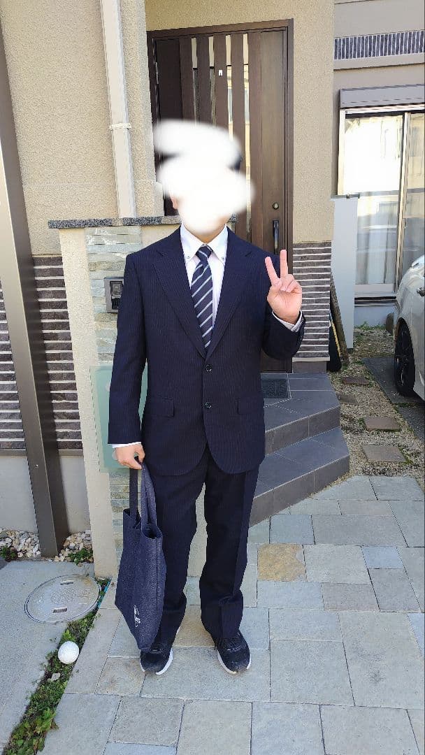 メンズフォーマルスーツ 卒業式 入学式 入社式