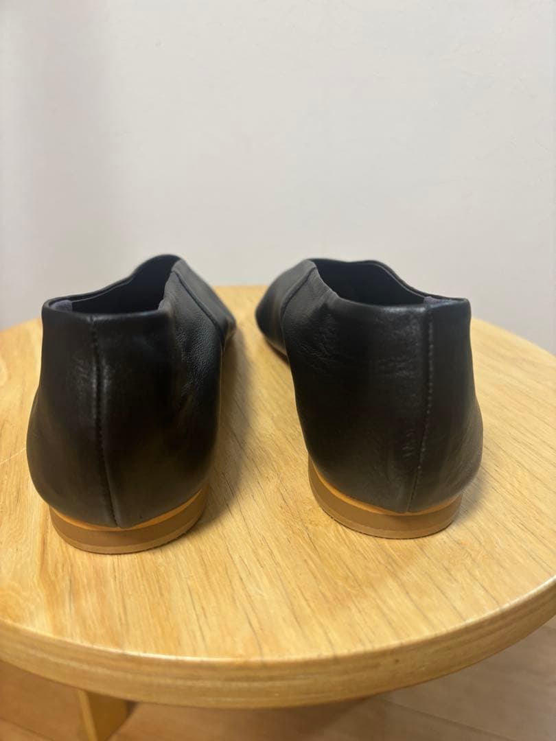 BONITAS/ボニータス レザーポインテッドパンプス