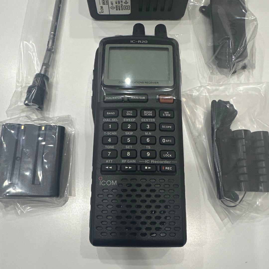 （匿名配送）ICOM IC-R20 ワイドバンドレシーバー　未使用