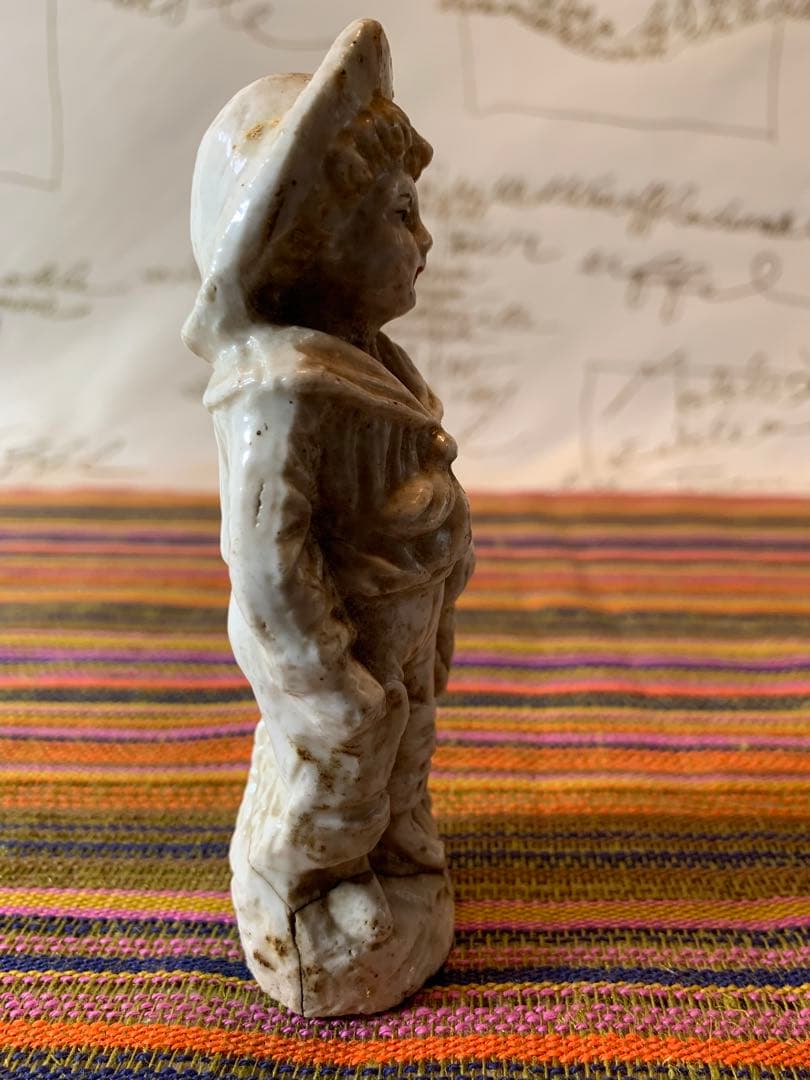 フランス製　アンティーク　ビクトリア調ペアの人形でディテールが細かく魅力的！