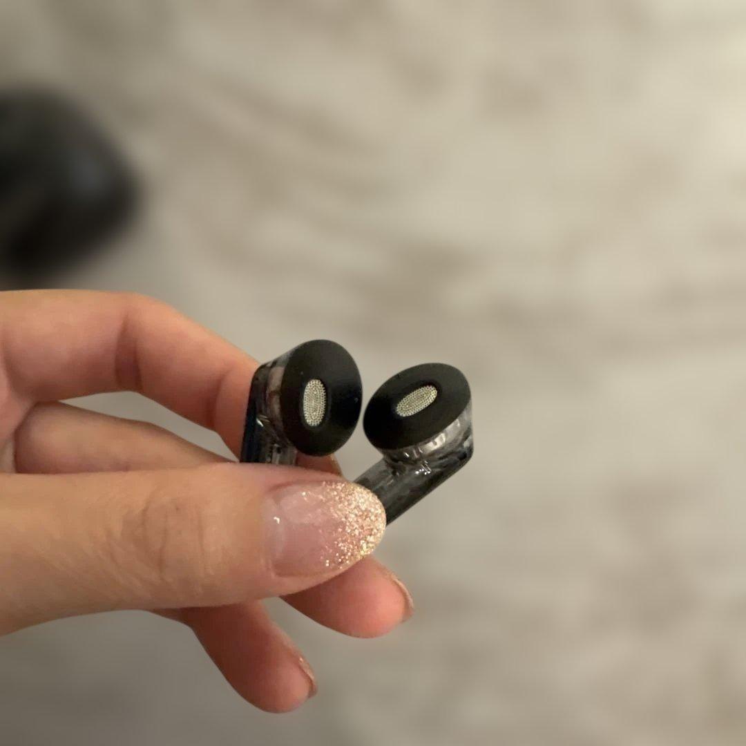 JBL TUNE FLEX BLACK イヤホン　スケルトン