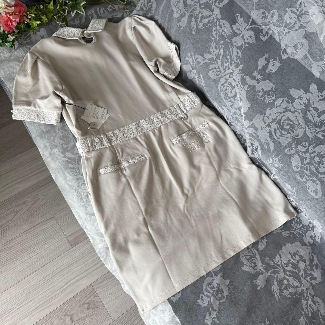 新品 サマンサタバサ アンダー25 ナンバー7 みるきーコラボワンピ Lサイズ