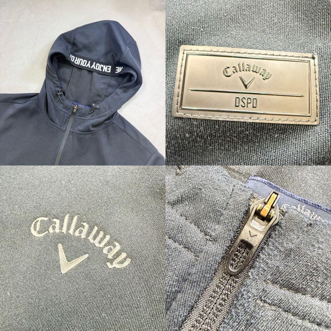 Callaway ゴルフウェア セットアップ パーカー＆パンツ ブラック