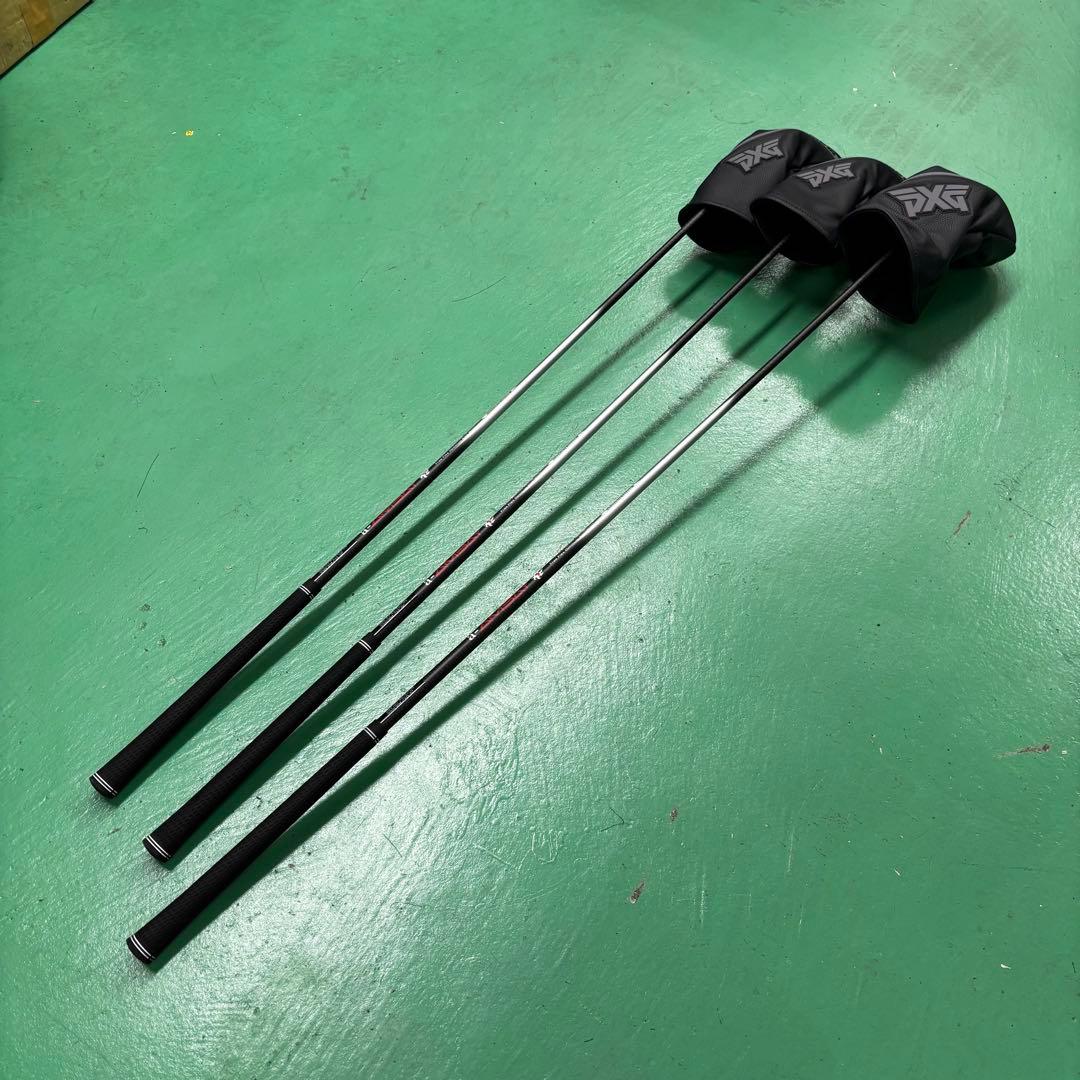 【美品】PXG 0311 BLACK OPS ドライバー4、7番ウッド3本セット