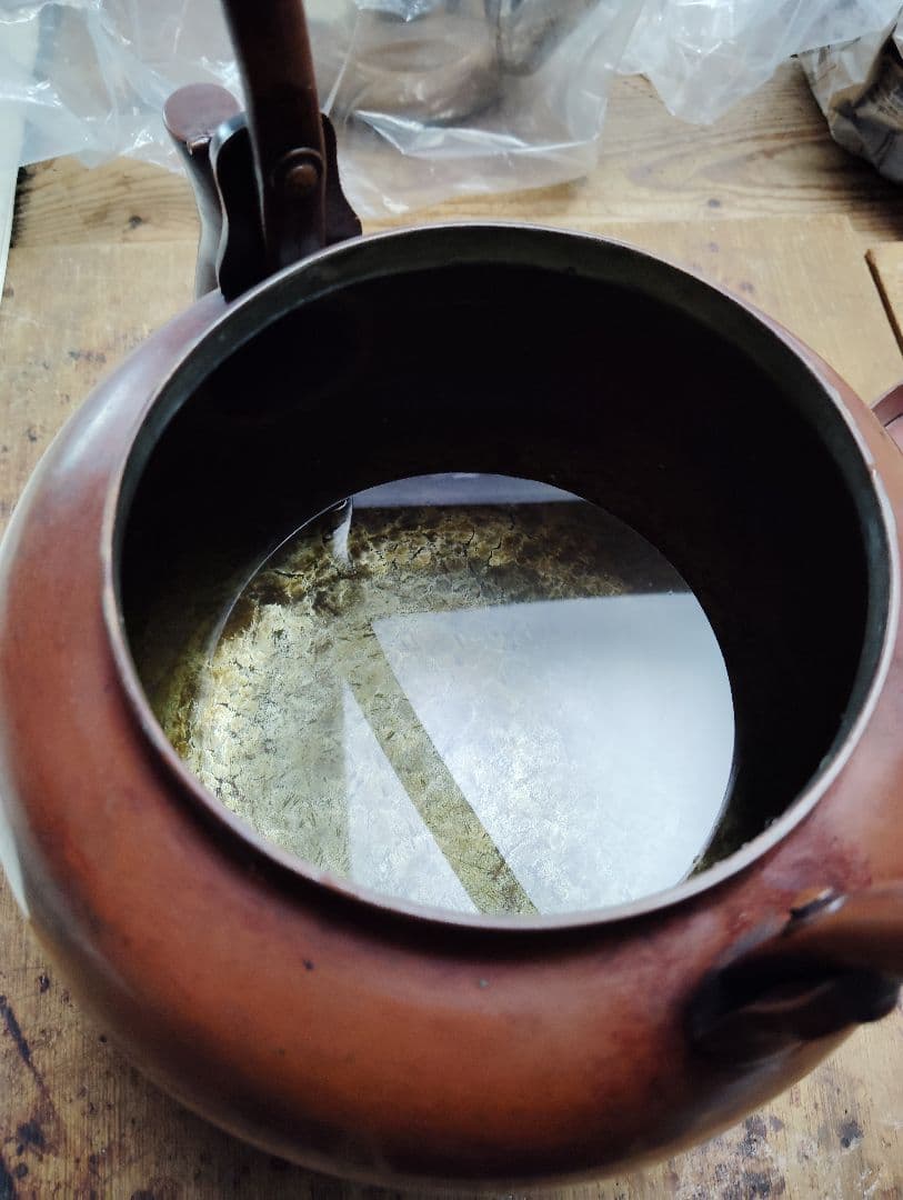 大正昭和レトロ やかん 打出しケットル