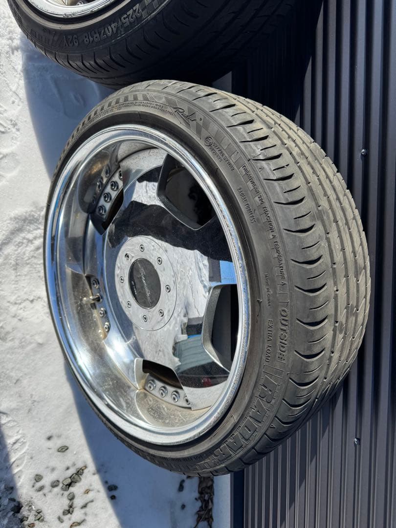 yyy　18インチ work ユーロライン　深リム