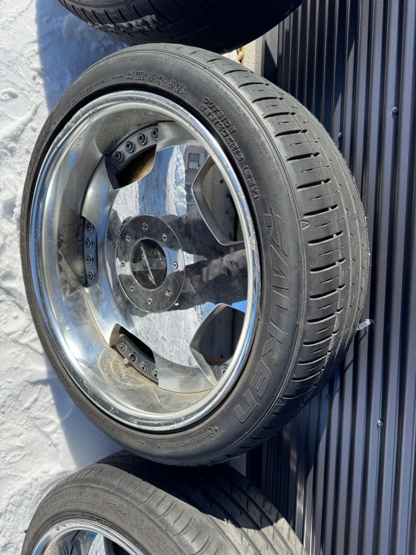 yyy　18インチ work ユーロライン　深リム