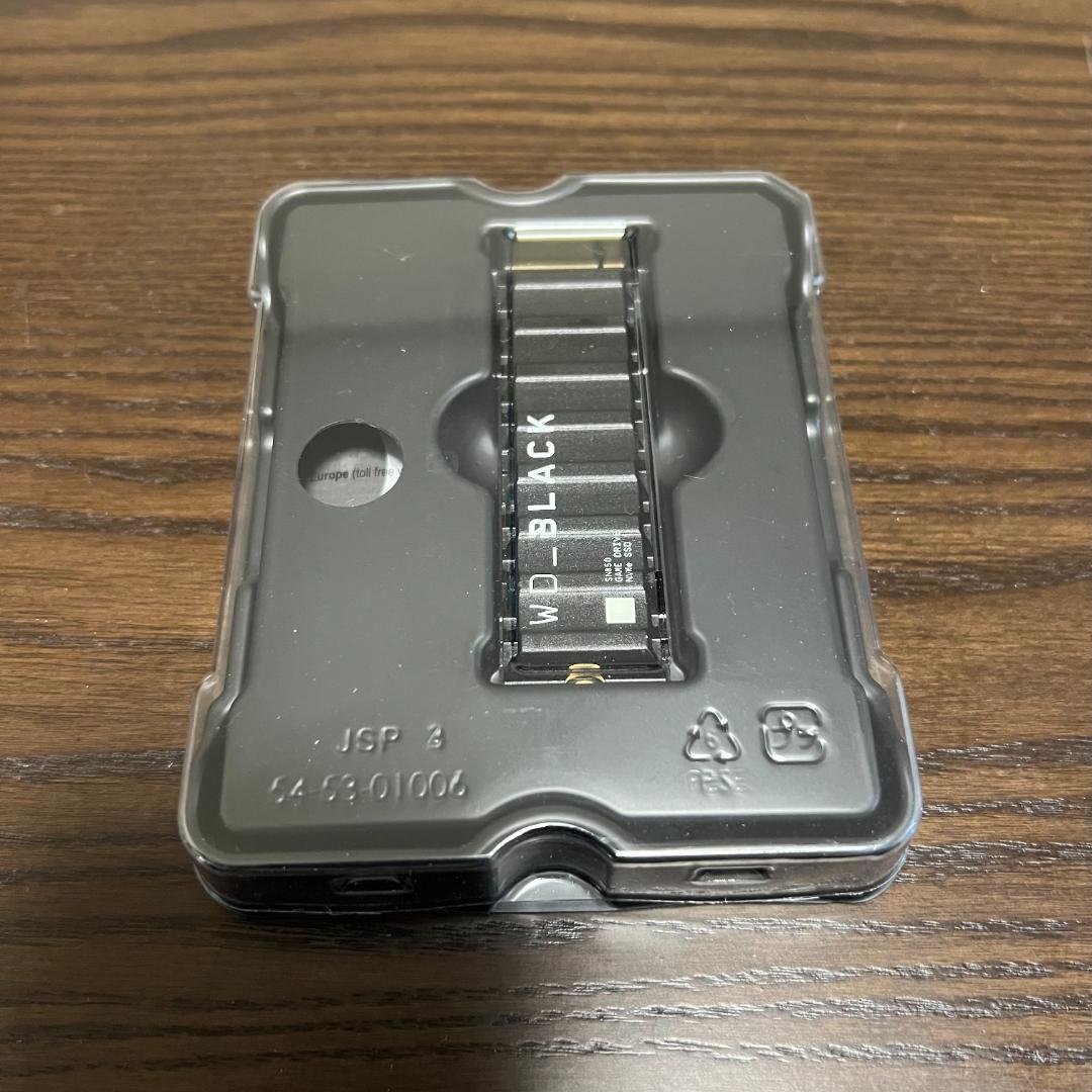 WD_BLACK SN850 ヒートシンク搭載 M.2 NVMe 500GB