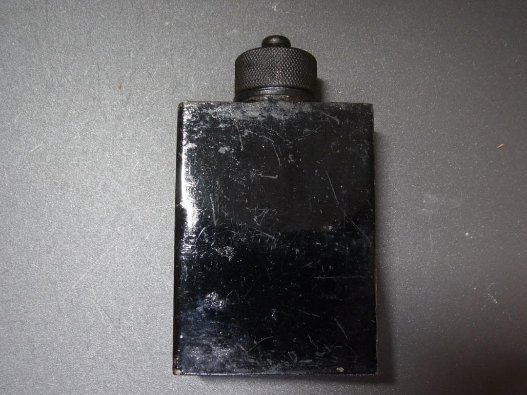 実物　希少な二重蓋！　陸軍　小銃用油壺　オイル缶　三八式歩兵銃
