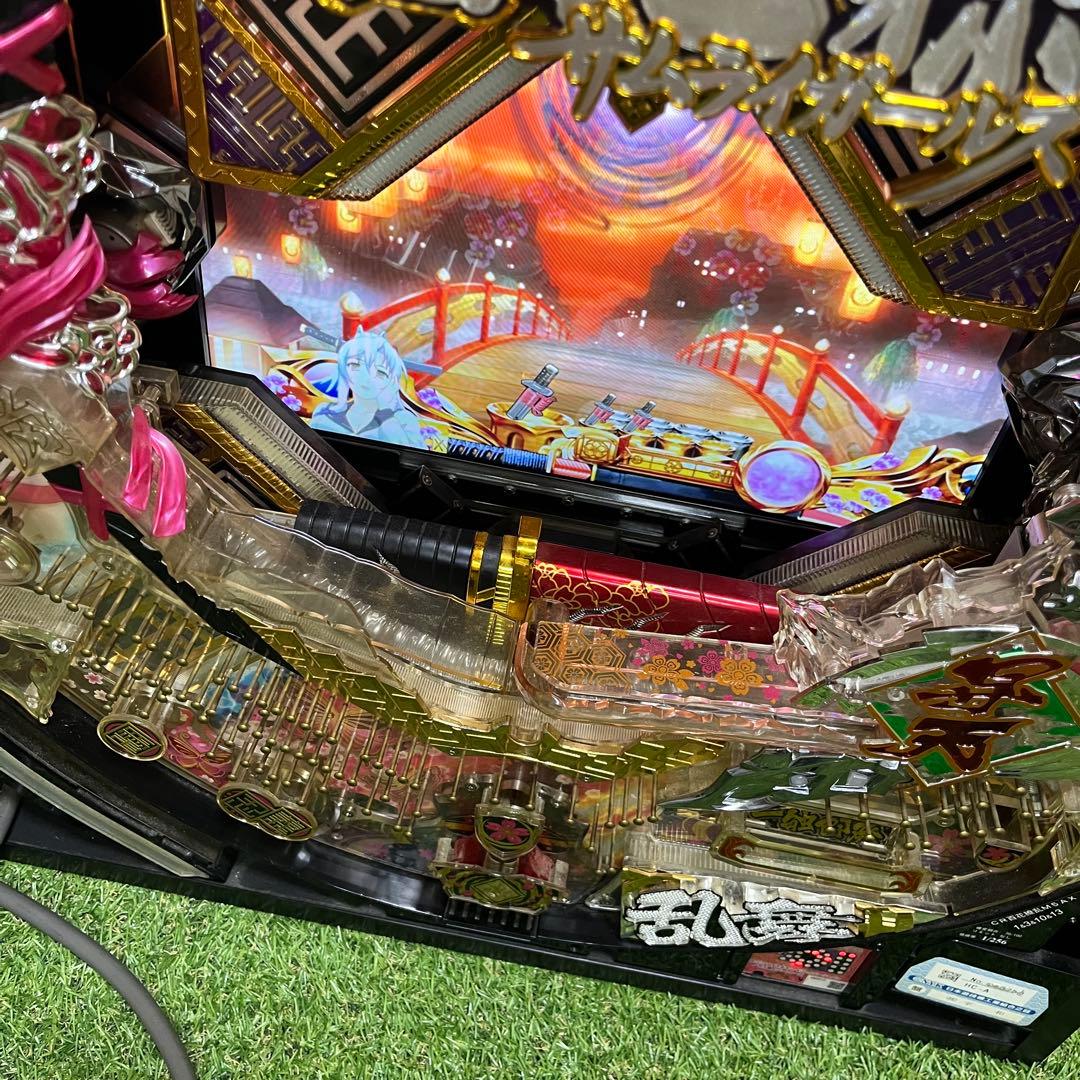 パチンコ実機卓上 百花繚乱 サムライガールズ 動作品 ボリューム調整機能