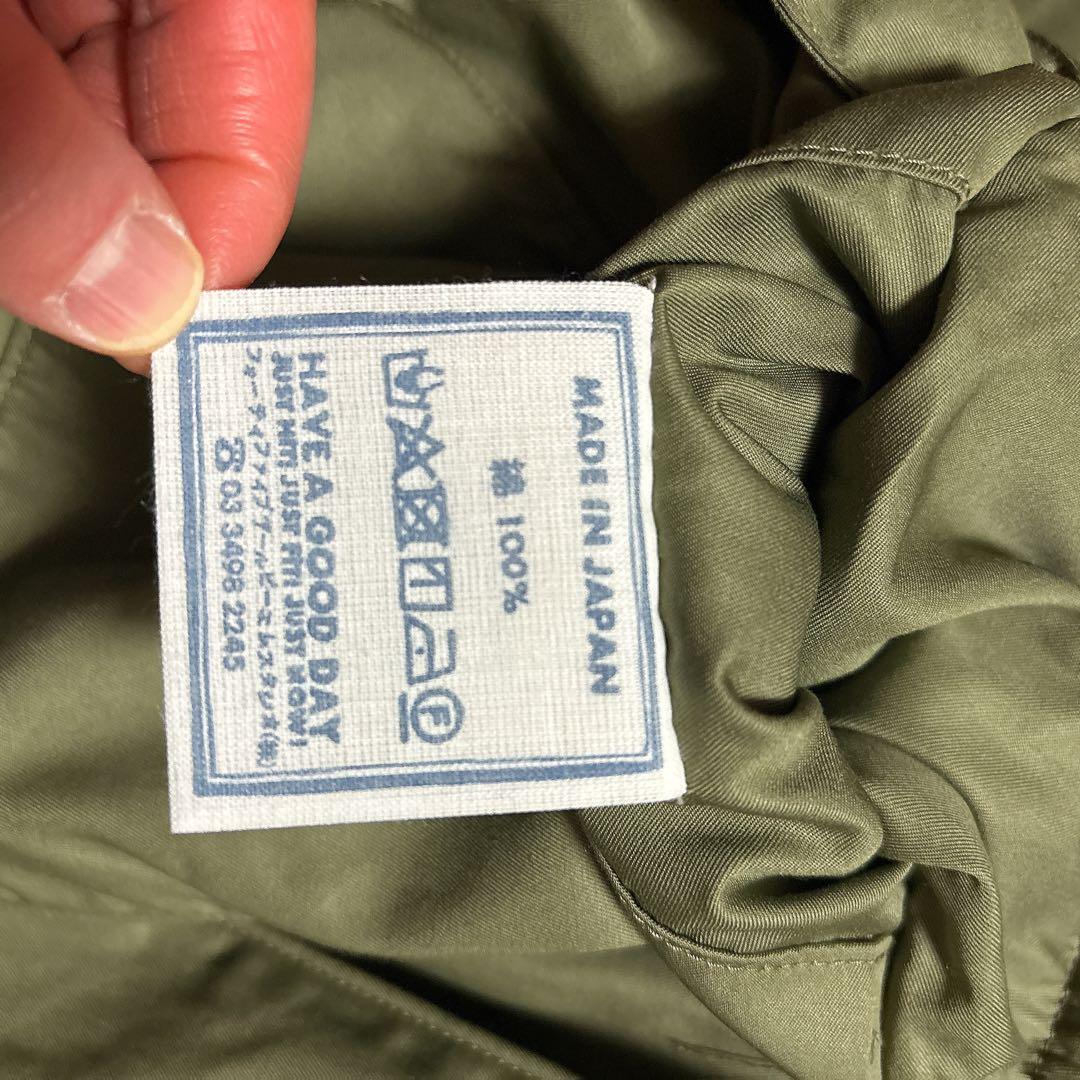 45Rフォーティファイブアール2023SS モッズステンカラーコートサイズL