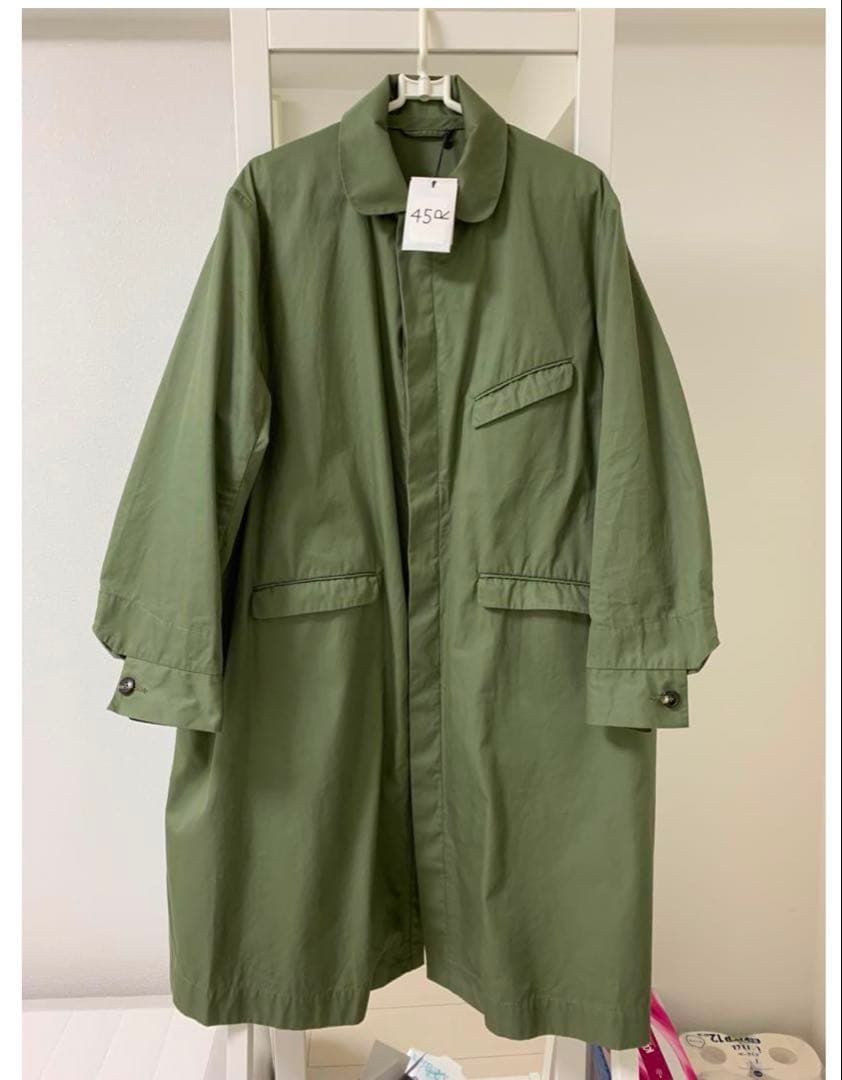 45Rフォーティファイブアール2023SS モッズステンカラーコートサイズL