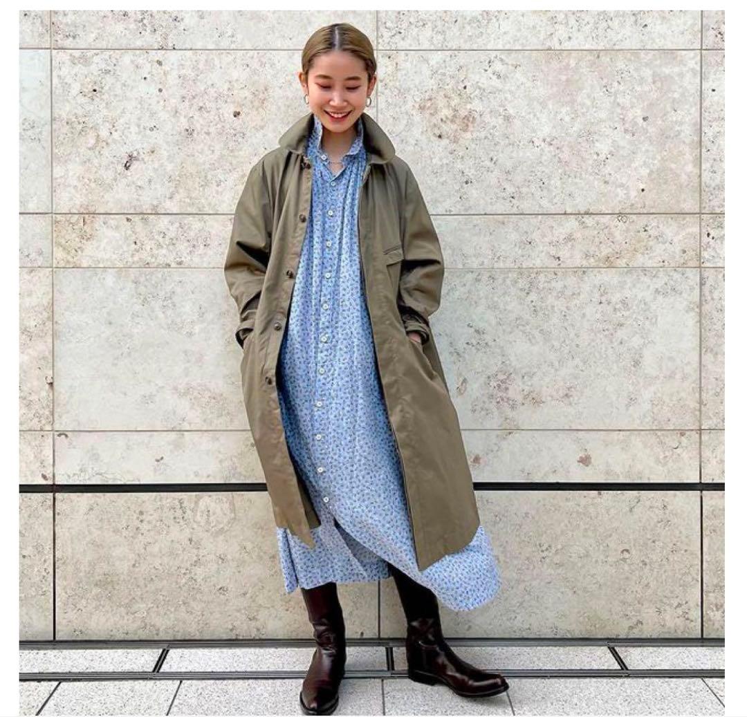 45Rフォーティファイブアール2023SS モッズステンカラーコートサイズL