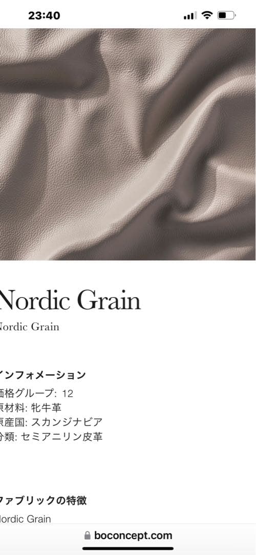 ボーコンセプトソファバッククッション2個