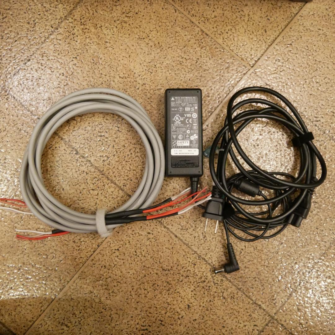 FX-98E＋P800K自作スピーカー＋カナレ4S6＋電源(19V)付セット