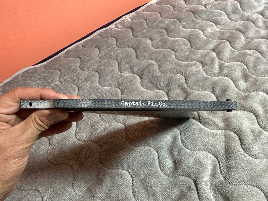 美品キャプテンフィン　花柄 ロングボードフィン　10