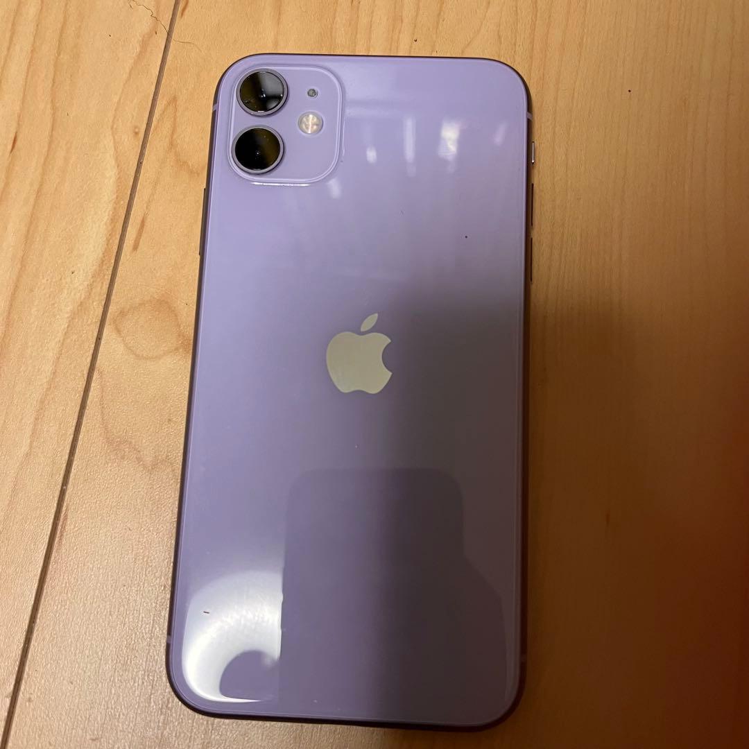 iPhone11 128GB パープル 箱あり