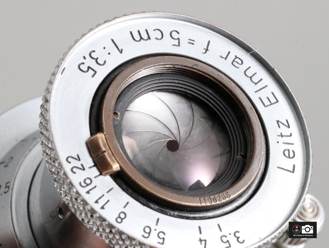 Leica Elmar 赤エルマー 5cm F3.5 L39 119万台